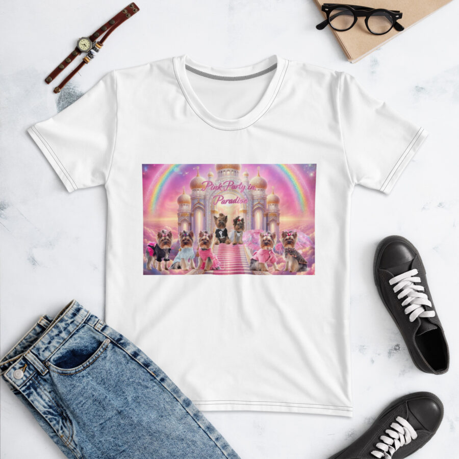Yorkie Paradise Tribute Women's T-shirt