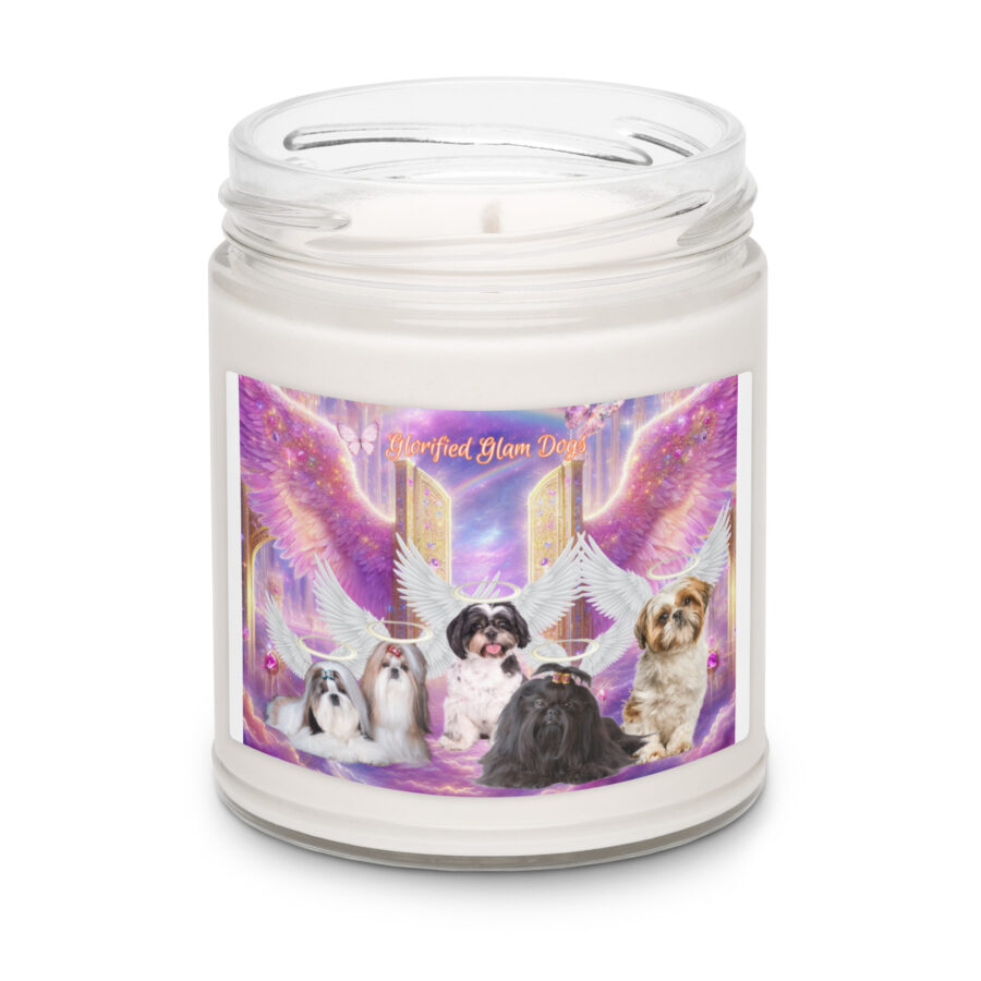 Shih Tzus  in Heaven " Glorified Glam, Dogs" 9.oz Scented soy candle - Image 12