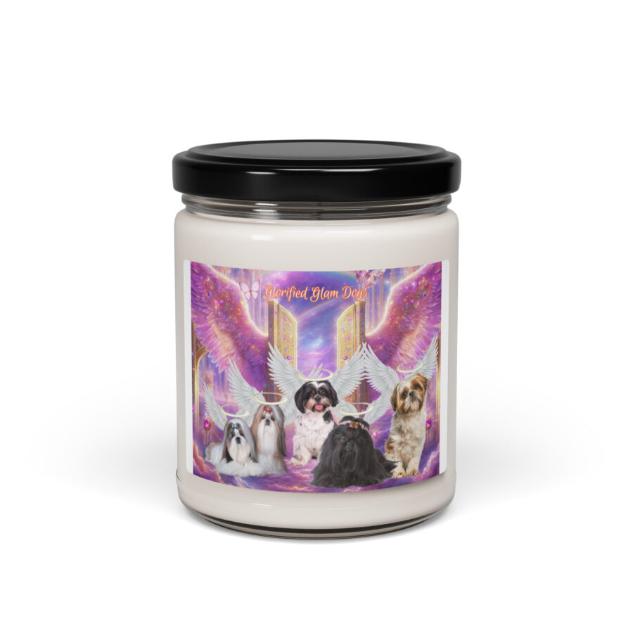 Shih Tzus  in Heaven " Glorified Glam, Dogs" 9.oz Scented soy candle - Image 28